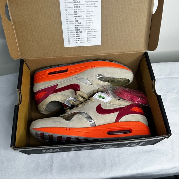 Nike Air Max 1 - Clot Kiss of Death - Men’s Size 10 - DD1870-100 Sneakers - Picture 2 of 13